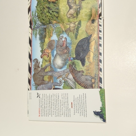 Jan Brett Honey..Honey..Lion, A Story From Africa Hardback Book w/Cover (2005) - Picture 5 of 7